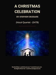 A Christmas Celebration (Vocal Quartet - (SATB) Vocal Solo & Collections sheet music cover Thumbnail